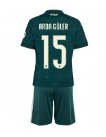 Real Madrid Arda Guler #15 Venkovní dres pro děti 2026-27 Krátký Rukáv (+ trenýrky)
